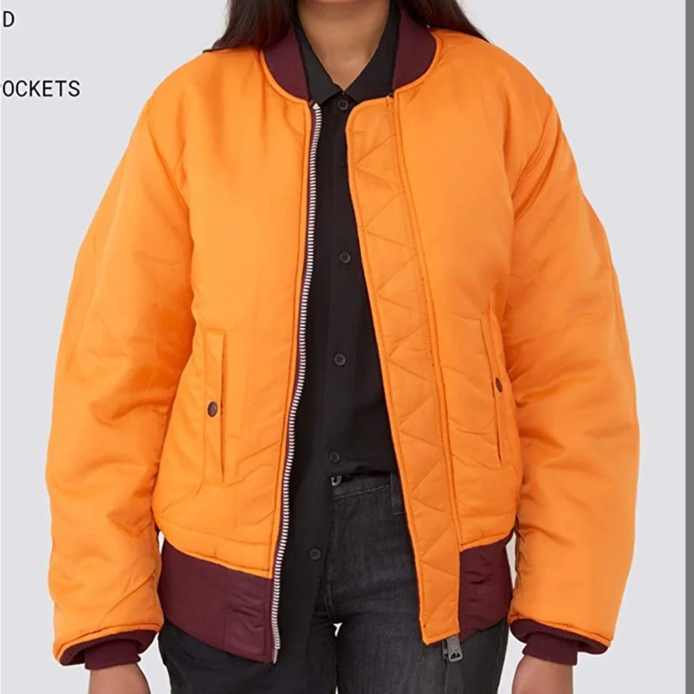 NEW!! Unisex Alpha Industries MA-1 Flight Bomber Jacket - Picture 6 of 6